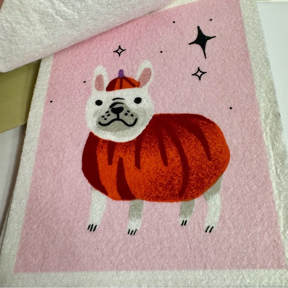 NWT. 5 Swedish dishcloths Each dishcloth with cute dogs - Picture 4 of 9